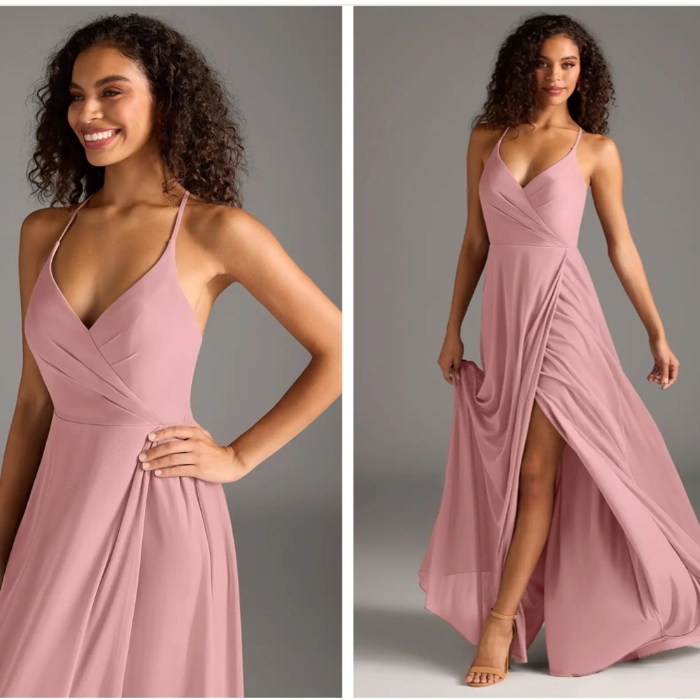 Azazie Mauve Maxi Dress